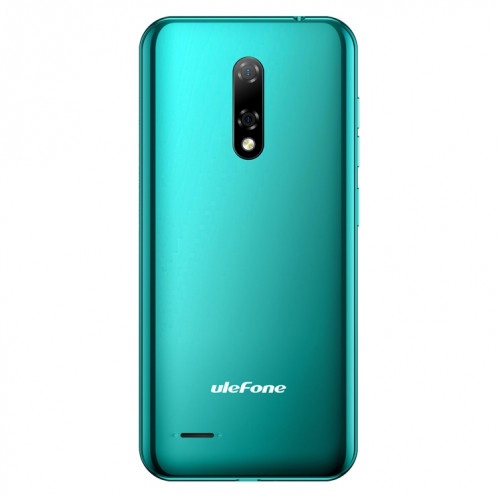 [Entrepôt HK] Ulefone Note 8, 2 Go + 16 Go, Deux caméras arrière, identification de visage, 5,5 pouces Android 10,0 GO MKT6580 Quad-core jusqu'à 1,3 GHz, réseau: 3G, double SIM (vert) SU494G1210-017